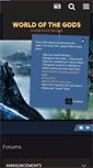 Mobile Screenshot of forum.worldofthegods.com